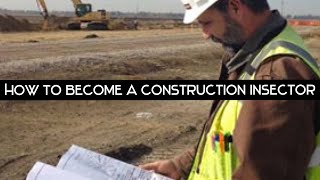 How to Become a Construction Inspector  Everything you Need to Know  Great Career for Felons [upl. by Yenruogis475]