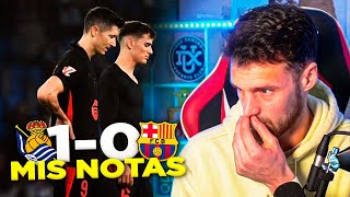 LAS NOTAS DEL REAL SOCIEDAD  FC BARCELONA [upl. by Ymij273]