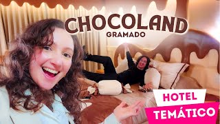 Chocoland Hotel Gramado Um Castelo temático de chocolate Experiencia do Chá Real e mais [upl. by Stonwin]