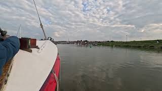 Wells next the Sea Day Trip and Boat Ride on RNLI Lucy Laver  6th June 2024 Video 15 1842 [upl. by Brendis]