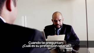 Cuando te preguntan ¿Cuál es su pretensión salarial [upl. by Roselane]