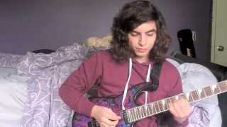 Playing guitar to quotAwkwardquot by Tyler The Creator [upl. by Kerwinn]