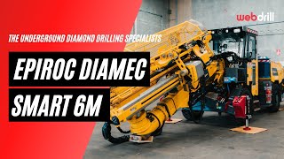 Check out Webdrills new rig  Epiroc Diamec Smart 6M Drill Rig [upl. by Bernat]