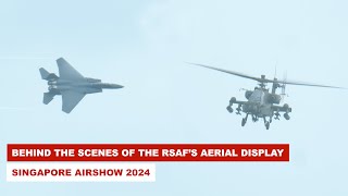 Behind the Scenes of the RSAFs Aerial Display Singapore Airshow 2024 [upl. by Seidule]