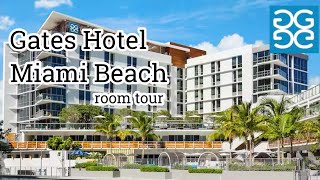 Gates Hotel Miami Beach  Room Tour [upl. by Rivera]