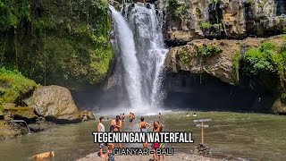 TEGENUNGAN WATERFALL  AIR TERJUN TEGENUNGANGIANYAR BALI  17022024 [upl. by Carey]