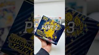 Opening Pokemon Surging Sparks ETB  Part 3 pokemon pokemoncards asmr opening unboxing fyp [upl. by Leachim]