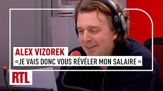 Alex Vizorek  quotParler de son salaire nest plus tabou je vais donc vous révéler le mienquot [upl. by Assilem]