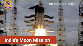 ISRO Chandrayaan 2 Launch Indias Moon Mission Launched From Sriharikota [upl. by Nylemaj]