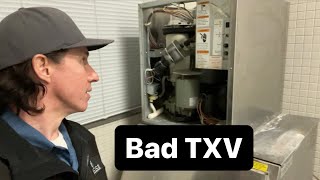 Hoshizaki ice machine troubleshooting  bad TXV [upl. by Lennaj]