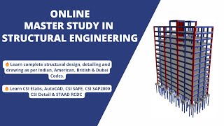 Structural engineering courses  Master study in Structural engineering  Aspire Civil Studio [upl. by Harleigh557]