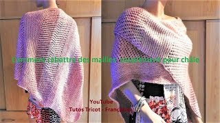 Tuto tricot  Rabattre les mailles [upl. by Arval309]