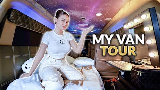 MY VAN TOUR WHATS INSIDE MY VAN  IVANA ALAWI [upl. by Lawson]