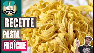 FACILE 🍗RECETTE DE PÂTE FRAÎCHE pour tagliatelles ravioles et lasagnes [upl. by Hna]