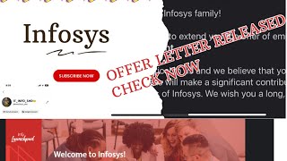 Infosys offer Letter out 2024  Infosys offer letter mail  how to accept Infosys offer Infosys [upl. by Apgar237]