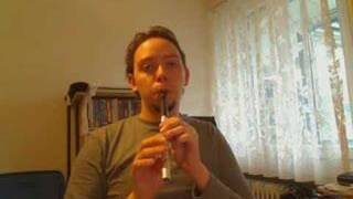 Frére Jaques  Star Trek variation Tin Whistle [upl. by Cobbie]