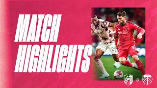 St Louis CITY SC vs Portland Timbers  Highlights  Matchday 10  MLS 2023 [upl. by Ilwain]