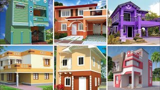 120 Colores Para Pintar Una Casa Por Fuera 2024  Fachadas de Casas Bonitas y Sencillas 2024 [upl. by Gawlas]