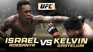 UFC Classic fight Israel Adesanya vs Kelvin Gastelum [upl. by Britni829]