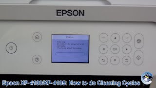 Simple way to clean the Epson printhead nozzles with a damp cloth [upl. by Ardnasirhc]