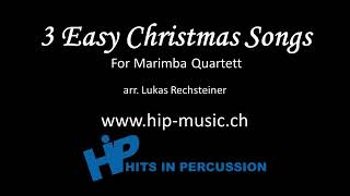 3 Easy Christmas Songs  Medley  Percussion Ensemble arr Lukas Rechsteiner [upl. by Alby240]