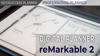 How to use reMarkable 2 for Notetaking and Digital Planner [upl. by Beitz]