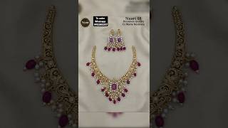 Trending neck sets Matt finish jewelleryset fashionjewellery [upl. by Aiekam183]