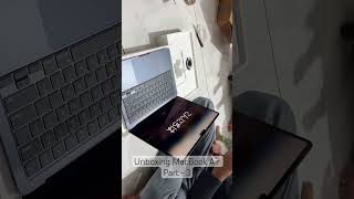 Unboxing my new MacBook Air M2 unboxing macbookair m2 unboxingvideo apple leptop applemac [upl. by Chilton]