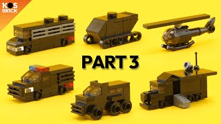 Lego Micro SWAT Police Car Mini Vehicles Tutorial [upl. by Arul210]