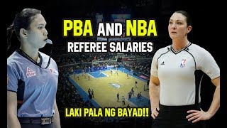 NBA and PBA Referee Salaries [upl. by Oludoet]