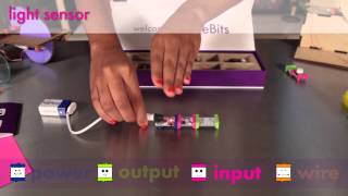 littleBits Base Kit Know Your Bits Modules [upl. by Eisiam]