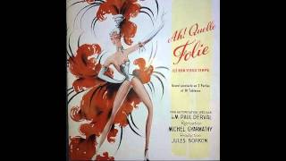 1959vii4 Folies Bergère Paris cabaret 1st part reel 111 AUDIO ONLY [upl. by Yalhsa339]