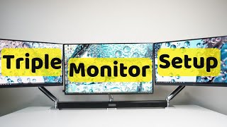 Connect 3 Monitors To 1 PC Explained In 4 Minutes [upl. by Gonick935]