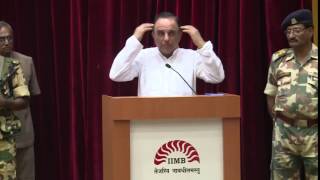 Dr Subramanian Swamy speech at Indian Institute of Management IIM Bangalore [upl. by Idaf]