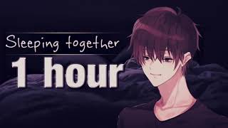 ASMR Sleep With Your Boyfriend1 Hoursoft breathing soundsno talking [upl. by Arinayed]