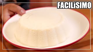 Cómo hacer POSTRE de LECHE Delicioso SIN Gelatina Sin HORNO y en solo 5 minutos [upl. by Meadow]