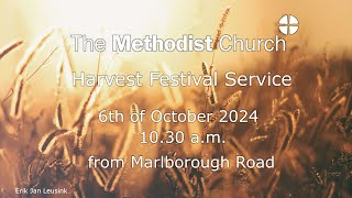 Tony Giles  Harvest Festival Service from Marlborough Road [upl. by Ettereve712]