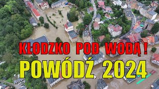 Kłodzko pod wodą Zalane osiedle Malczewskiego Nie ma wjazdu do miasta [upl. by Haimrej]