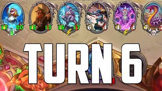 Crazy Turn 6 With Shudderwock  Hearthstone Battlegrounds Anomaly [upl. by Conchita215]