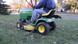 Equipment Review  Barn Find John Deere 160 Riding Mower with Demonstration [upl. by Notsag665]