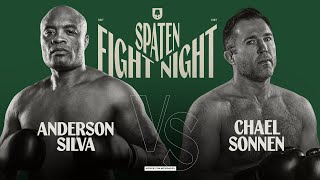 Spaten Fight Night Anderson Silva x Chael Sonnen [upl. by Simons]