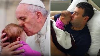 Pope Kisses Baby On Her Head 2 Months Later Parents Couldnt Believe The Shocking Miracle [upl. by Zusman]