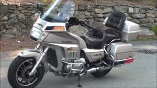 1987 Honda GL1200 GoldWing Interstate at Alphacars Boxborough MA [upl. by Dietrich615]