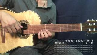 El Reloj  Los Panchos TutorialCover Guitarra Requinto [upl. by Mccormick190]