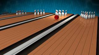 Ten Pin Character gets 2 strikes in a row [upl. by Newob]