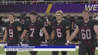 Pella clashes with North Polk in state 4A championship [upl. by Aseneg]