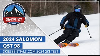 2024 Salomon QST 98  SkiEssentialscom Ski Test [upl. by Akahc]