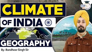 Climate of India  Part 1 Geography by Randheer Singh Sir  StudyIQ PCS [upl. by Lavinia842]