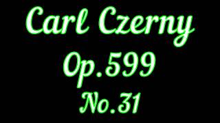 Czerny Op599 No31 Piano Tutorial [upl. by Seow]