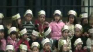 Andrea Singing Donde Esta Santa Claus Christmas Program Burton Elementary School [upl. by Atalayah11]